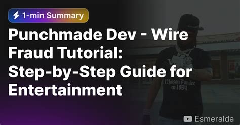 Listen to Punchmade Dev latest songs and albums online, download Punchmade Dev songs MP3 for free, watch Punchmade Dev hottest music videos and interviews and learn about Punchmade Dev biography on Boomplay. . Punchmade dev wire fraud tutorial